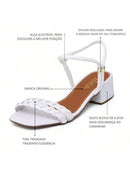 Sandália Salto Lançamento