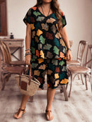 Conjunto estampado de bermuda Isabelly