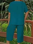 Conjunto com Manga Curta Rayra