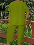 Conjunto com Manga Curta Rayra