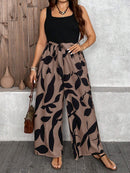 Macacão Casual Estampado com Cinto Kelly