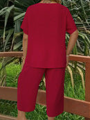 Conjunto com Manga Curta Rayra