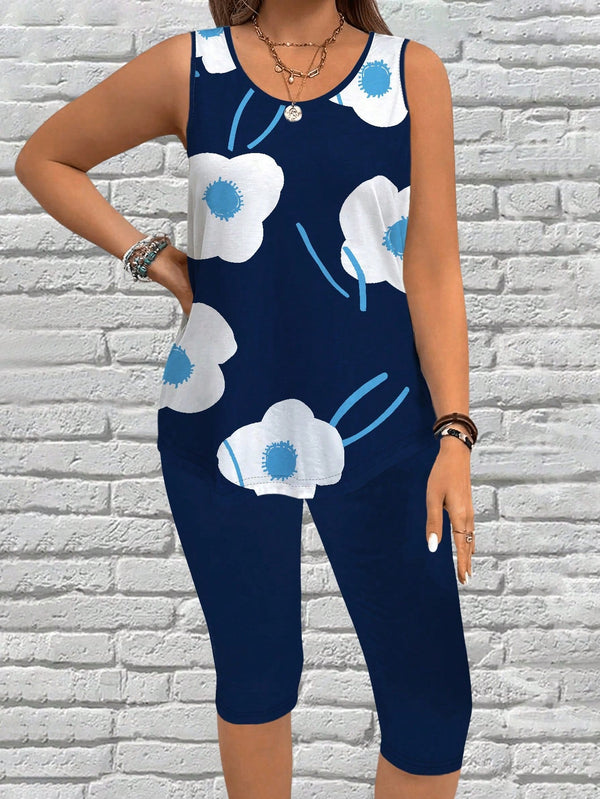 Conjunto com estampa floral Lolla