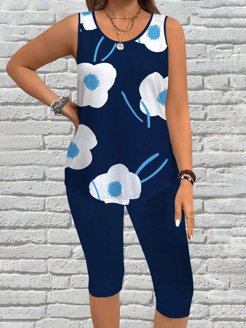 Conjunto com estampa floral Lolla