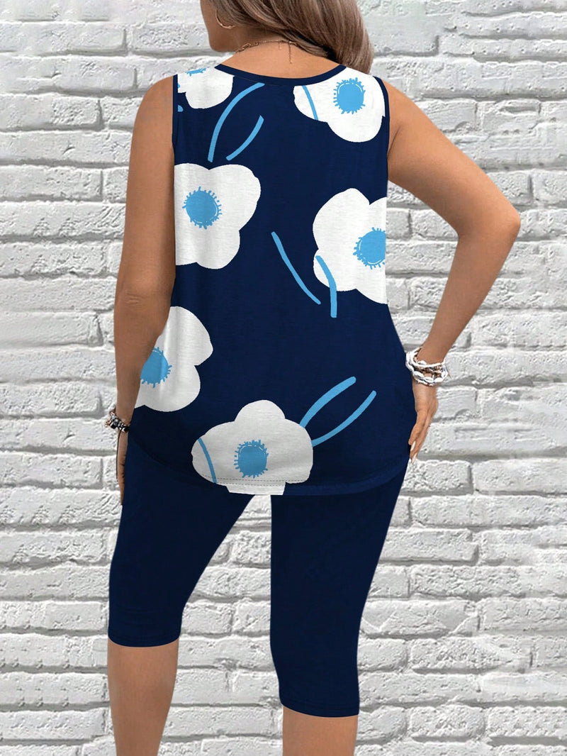 Conjunto com estampa floral Lolla