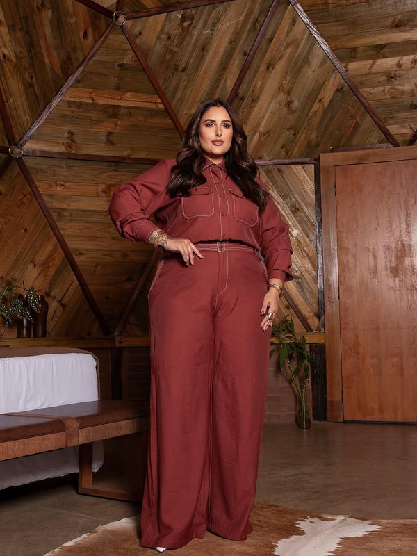 Conjunto Canott Pespontado