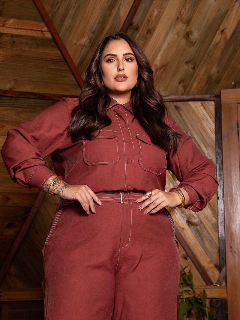 Conjunto Canott Pespontado