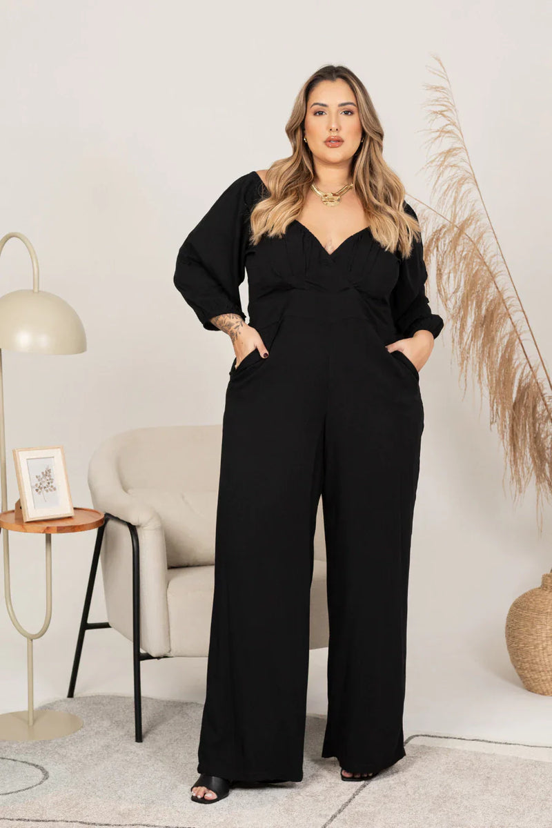 Macacão Verona Plus Size