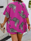 Conjunto Vanessa Estampa de Onça