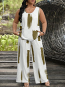 Conjunto  manga curta e calça comprida Adrianys