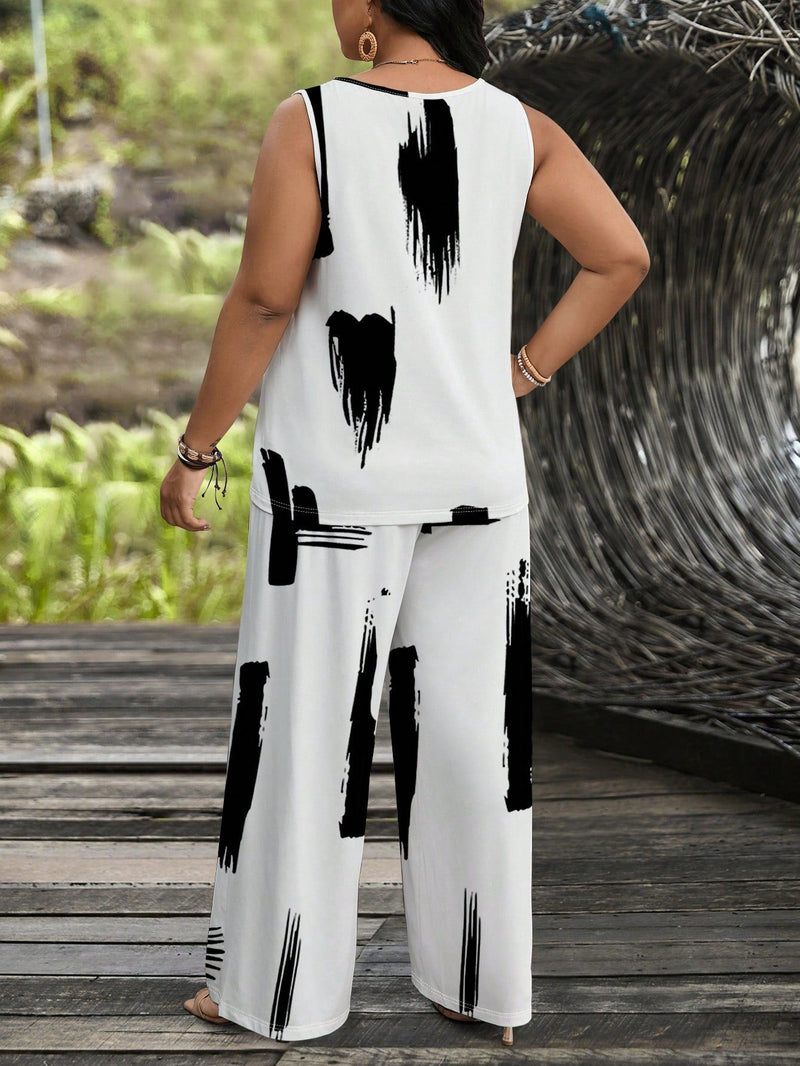 Conjunto  manga curta e calça comprida Adrianys