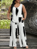 Conjunto  manga curta e calça comprida Adrianys