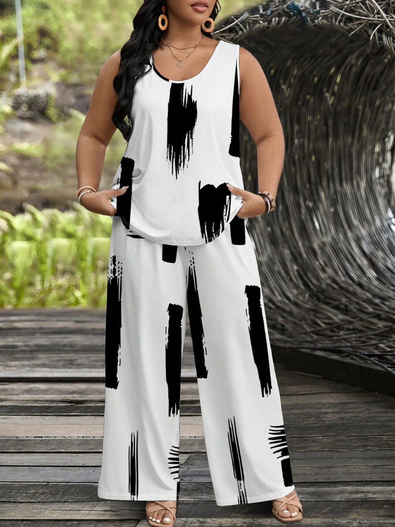 Conjunto  manga curta e calça comprida Adrianys