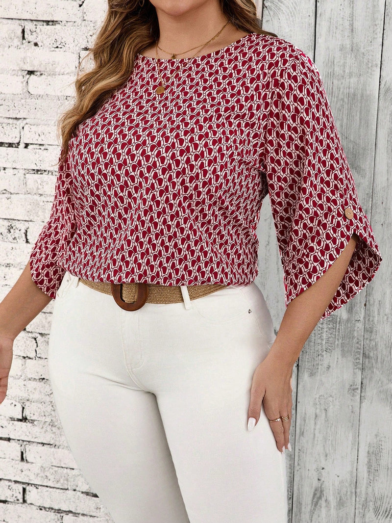 Blusa Manga Três Quarto Dalila