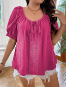 Blusa Feminina Manga Curta Talita Plus Size