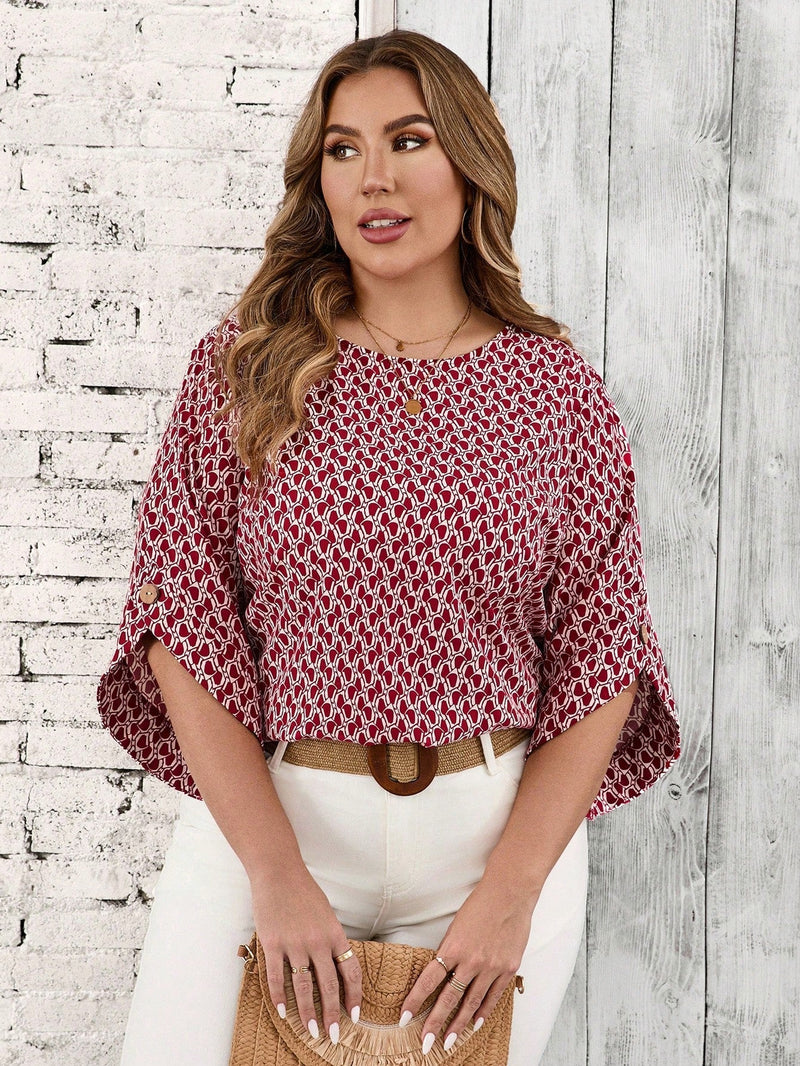 Blusa Manga Três Quarto Dalila