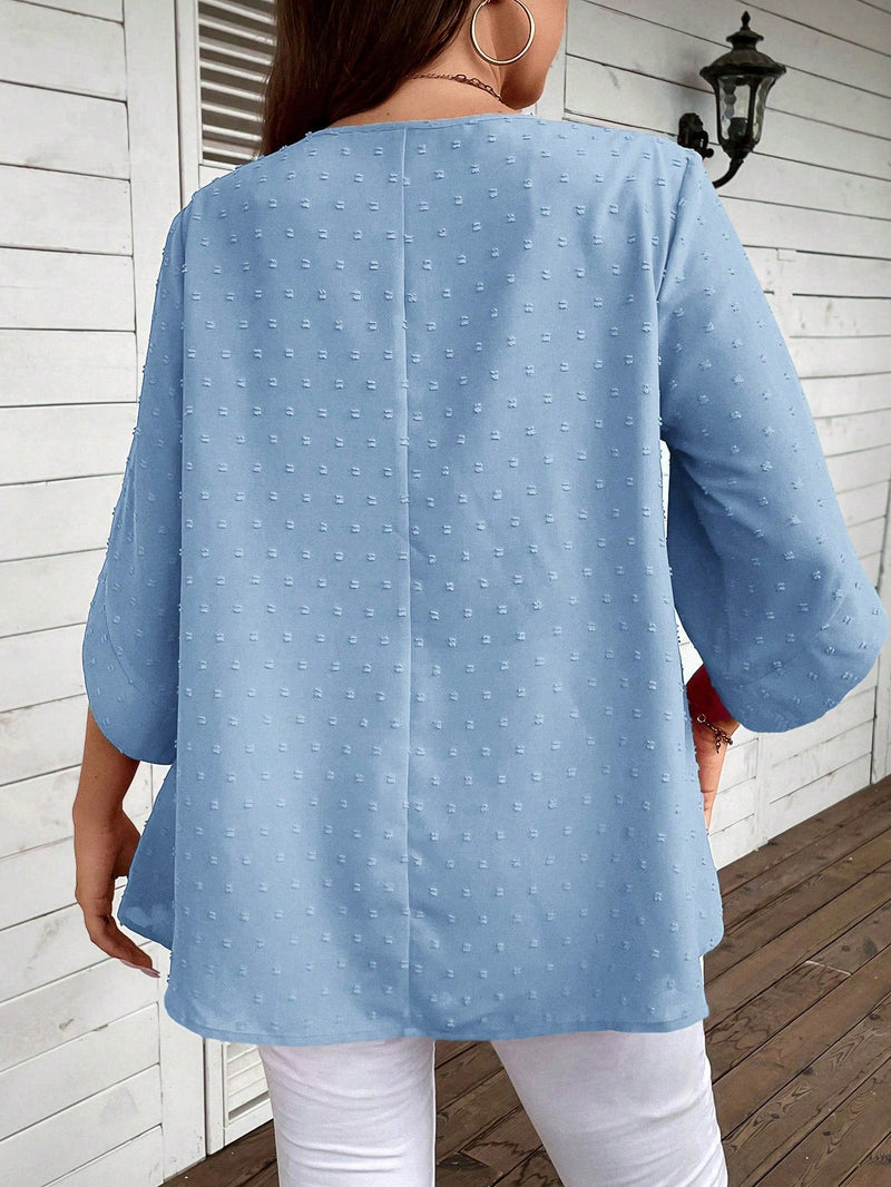 Blusa Manga Três Quarto Dalila