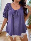 Blusa Feminina Manga Curta Talita Plus Size