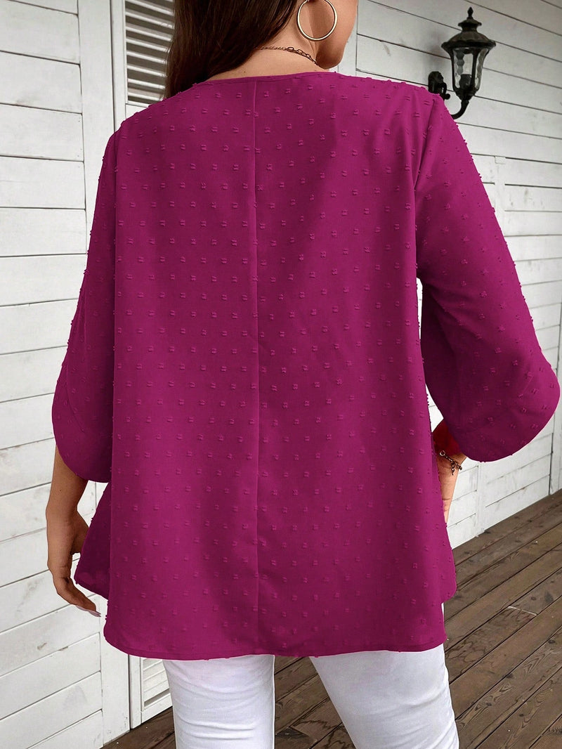 Blusa Manga Três Quarto Dalila