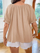 Blusa Feminina Manga Curta Talita Plus Size