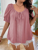 Blusa Feminina Manga Curta Talita Plus Size