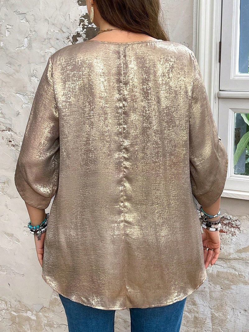 Blusa Manga Três Quarto Dalila