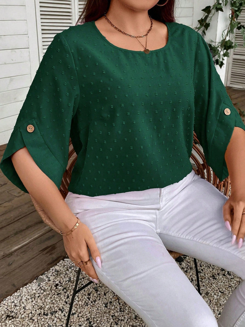 Blusa Manga Três Quarto Dalila