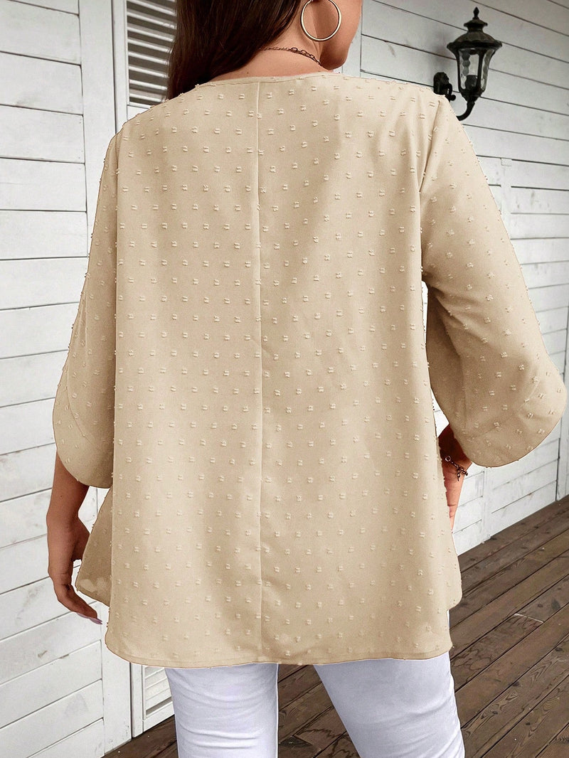 Blusa Manga Três Quarto Dalila