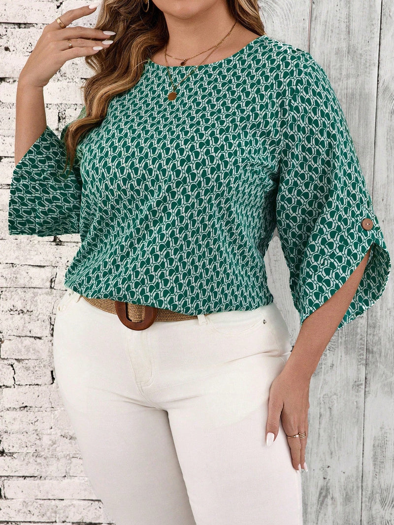 Blusa Manga Três Quarto Dalila