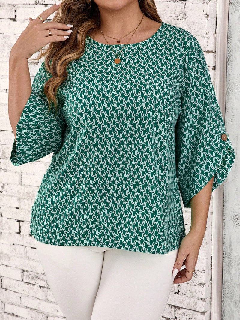 Blusa Manga Três Quarto Dalila