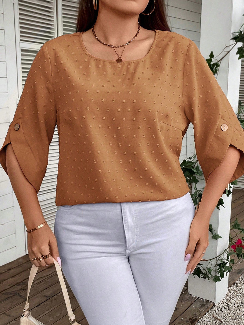 Blusa Manga Três Quarto Dalila