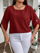 Blusa Manga Três Quarto Dalila