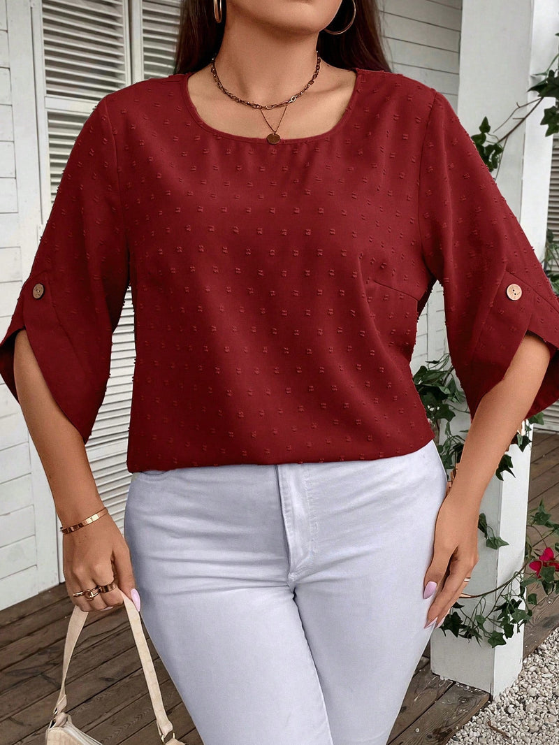 Blusa Manga Três Quarto Dalila