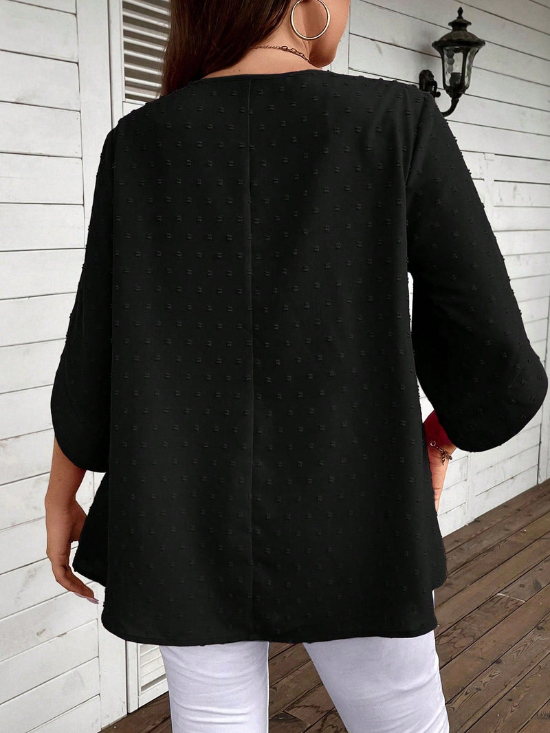 Blusa Manga Três Quarto Dalila