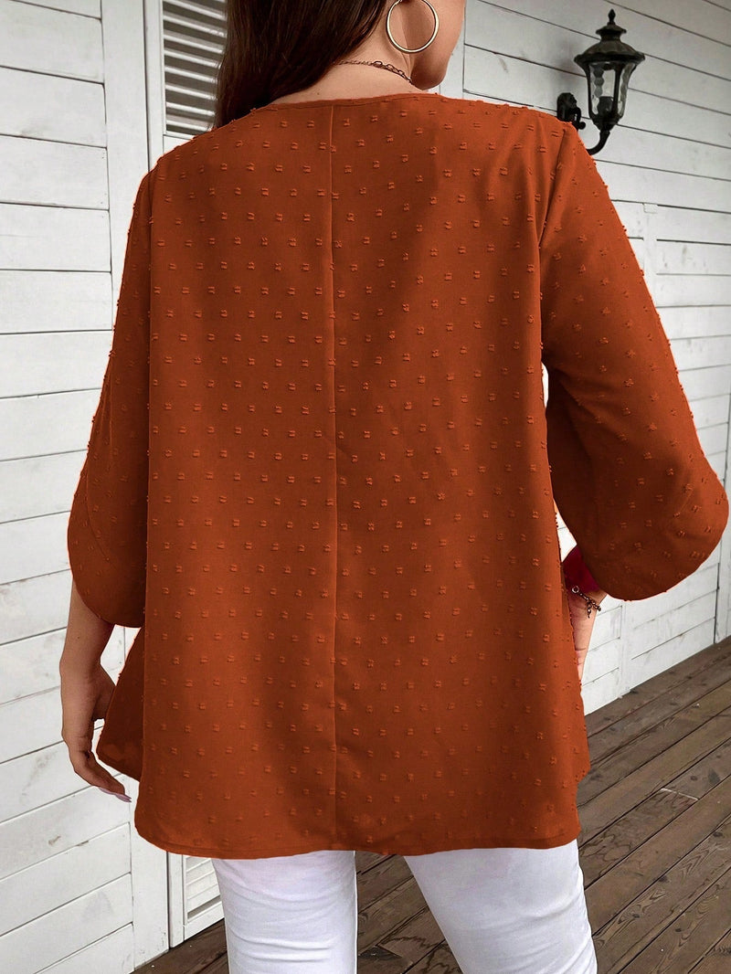 Blusa Manga Três Quarto Dalila