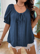 Blusa Feminina Manga Curta Talita Plus Size