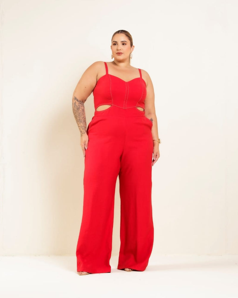 Macacão Victoria Hayes Plus Size