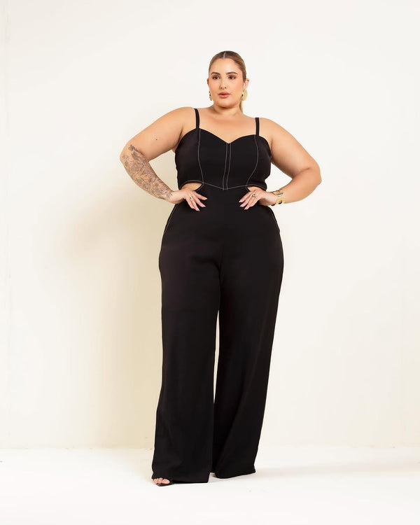 Macacão Victoria Hayes Plus Size