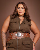 Vestido Serena Canela