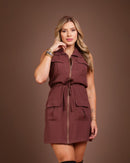 Vestido Serena Canela