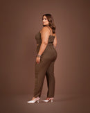 Conjunto Flora Chocolate