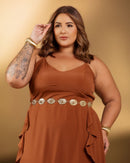 Vestido Serena Canela