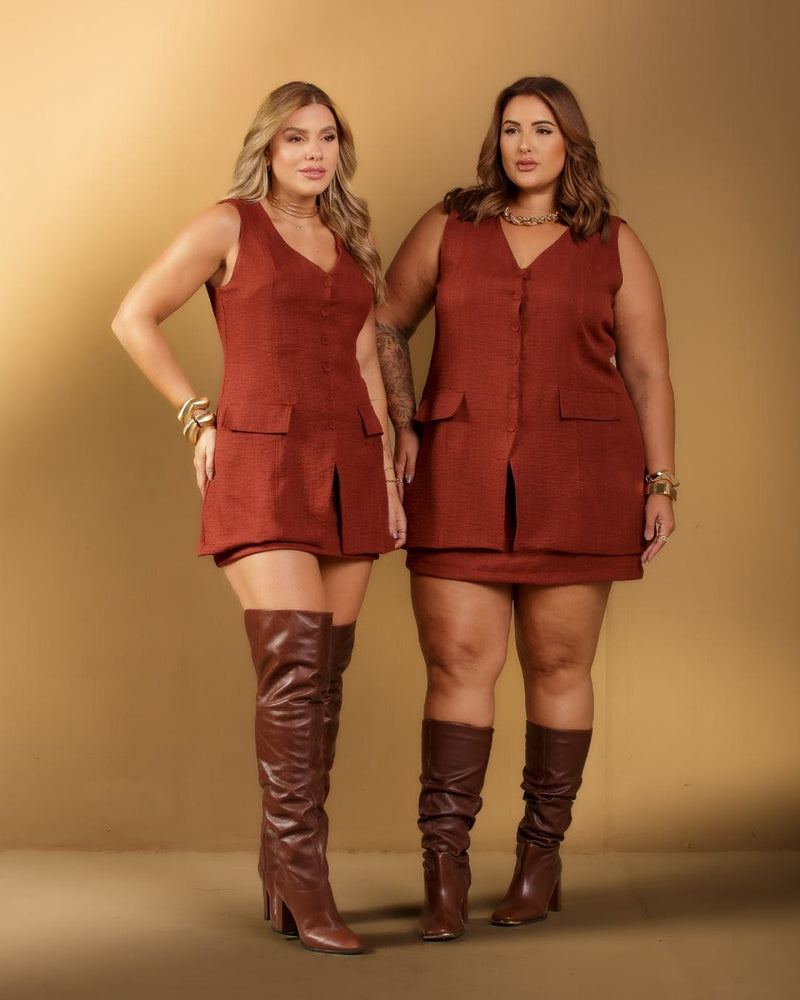 Conjunto Bianca Café