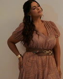 Vestido Olivia Caramelo