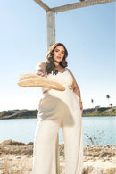 Macacão Antonella Pesponto