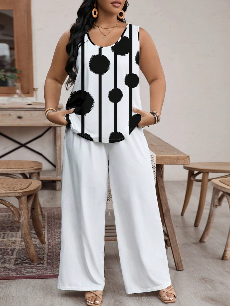 Conjunto  manga curta e calça comprida Adrianys