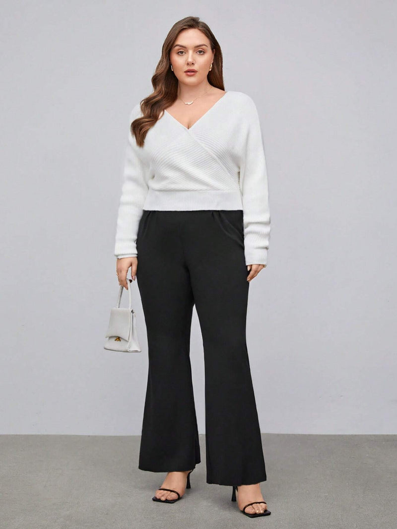 Suéter De Manga Longa Feminino Casual Chloe