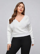 Suéter De Manga Longa Feminino Casual Chloe