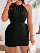 Macaquinho de Gola Alta com Amarração Elizabette