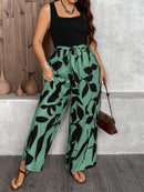 Macacão Casual Estampado com Cinto Kelly